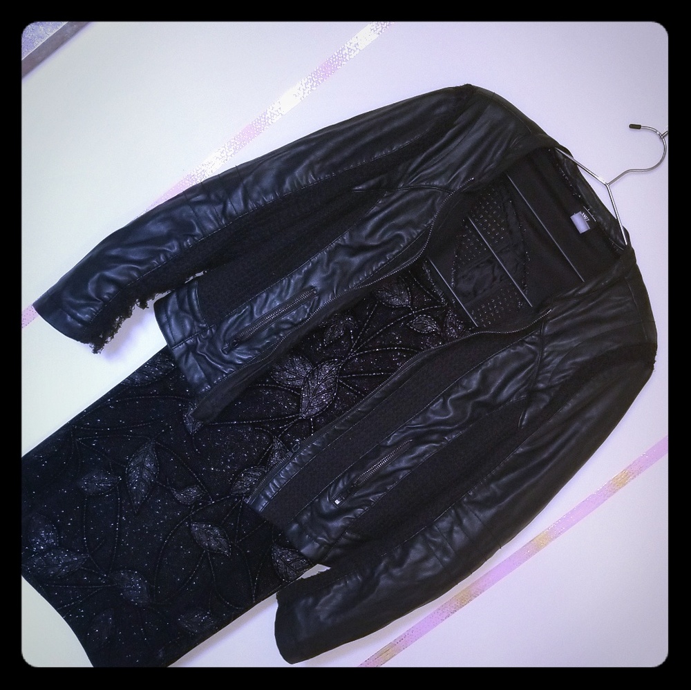 Black Sequin Dress